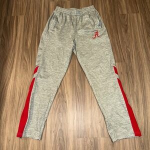 Colosseum Alabama Crimson Tide Athletic Sweatpants Men's Size S‎ Gray Red